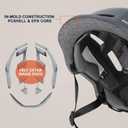 Adult Bike Helmet with Light - Dual Certified for Bicycle Scooter Skateboard Road Cycling Skating Helmet (Medium, Matte Gray)