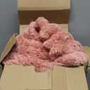 Bedsure GentleSoft Brick Dust Fleece Throw Blanket for Couch - Cozy Soft Blankets for Women, Cute Small Throws for Girls, 50x60 Inches