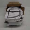 BEBELEH Collapsible Baby Bathtub with Thermometer  Bathtub + Baby tub Sling + Newborn Sling  Baby Bathtub Newborn to Toddler 0-24 Months  The Ultimate Baby Bath Tub! (with Thermometer,Gray) (Gray)