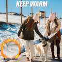 RIGWARL Winter Gloves Men Women Warm Gloves for Cold Weather Touch Screen Windproof Glove for Running Driving Cycling Hiking Walking Gardening (Small)