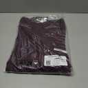 Amazon Essentials Women's Cap Sleeve Boat-Neck Faux Wrap Dress (Medium, Burgundy)