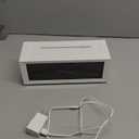 Essential Oil Diffuser, Fireplace Flame Oil Diffuser - Aromatherapy Aroma Humidifier, Upgrade 7 Flame Colors Noiseless 150ml Remote Control - Perfect for Bedroom Home Office (Fireplace White)