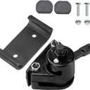 GREHUA Go Kart Mechanical Brake Caliper & Bracket Kit Compatible with Predator 212cc 196cc 6.5hp GX160 Manco 9598 9597 ASW Bristers Airheart MB-1 Yerf-Dog Carter Drift Trike Go Cart Parts with Pads (black)