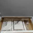 HillhutApex 2 Step Ladder, Lightweight Portable 2 Step Stool with Anti-Slip Wide Pedal, 330lbs Capacity Aluminum Ladder for Household,Office,Library(White)