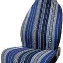 uxcell Universal Baja Seat Cover Universal Durable Bucket Seat Cover for Car SUV Automotive Navy Blue