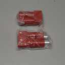 X-Haibei Pair Battery Quick Connect 350A 2/0 AWG Wire Harness Plug for 2/0 Gauge Cables, Jumper Cables Connect Disconnect Plug for Car Bike ATV Winches Lifts Motors (RED)