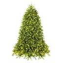 5 ft. Pre-Lit LED Slim Fraser Fir Artificial Christmas Tree with 450 Twinkling White Lights