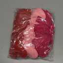 Tegeme 36 Pcs Valentine Felt Heart Hanging Ornaments Pink Rose Red Heart Shaped Ornaments for Valentine Wedding Anniversary Decor Party Supplies