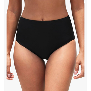 Women's High Waisted Bikini Bottom Full Coverage Bathing Suit Swim Bottoms Tummy Control Swimsuit Shorts size 10