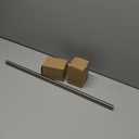 Moen Madison Collection Brushed Nickel 24-Inch Bathroom Single Towel Bar, Wall Mounted Hand or Body Towel Rack, BP6924BN