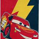Jay Franco Kids Beach Towel - 100% Cotton Super Soft Absorbent Bath Towel, 28" x 58" Inch Lightweight for Travel, Official Licensed Product, Multi - Cars