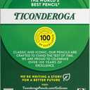 Ticonderoga My First Wood-Cased Pencils, 2 HB, Yellow, 36 Count