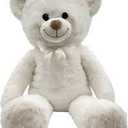 HH Jumbo Bear Plush White 36 inch