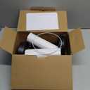 Table Lamps Set of 2 with USB Charging Ports, White Bedside Lamps with AC Outlet, Nightstand Lamps with Pull Chain Switch, Minimalist Modern Desk Lamps with Fabric Shade for Living Room Bedroom Office