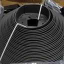Landscape Edging - Garden Edging Border 80FT 2IN Tall with 120 Stakes, No Dig Lawn Edging for Landscaping for Garden Bed, Yard, 0.15" Thick Flower Bed Border Edging with Connector for Outdoor (BLACK)