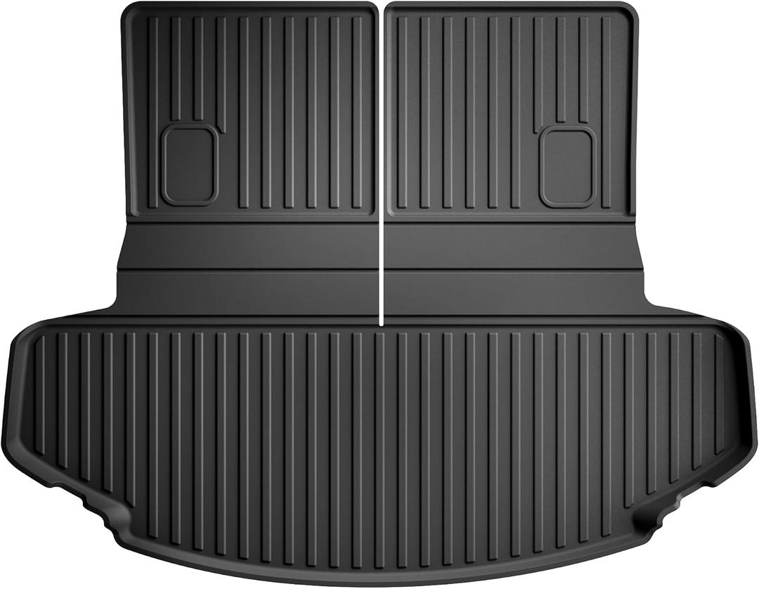 for 2016-2023 CX-9 Cargo Liner | Aomsazto Custom Fit Cargo Liner for Mazda CX9 2016-2020 2021 2022 2023 Trunk Liner Trunk Cargo Mat CX9 Accessories