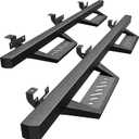 OEDRO Running Boards Compatible with 2018-2026 Jeep Wrangler JL JLU Unlimited 4 Doors, Drop Down Side Steps Rails, Black Steel Nerf Bars