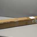 Glass Railing Middle Post 43.5" 304 Stainless Steel Glass Balustrade Post System with Clamp for Indoors & Outdoors Railing of Deck, Balcony, Attic, Staircase (Black)