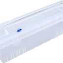 Home Food Wrap Dispenser with Slide Cutter Cling Film Wrap Dispenser Plastic for p Cutter Storage Holder Kitchen Too