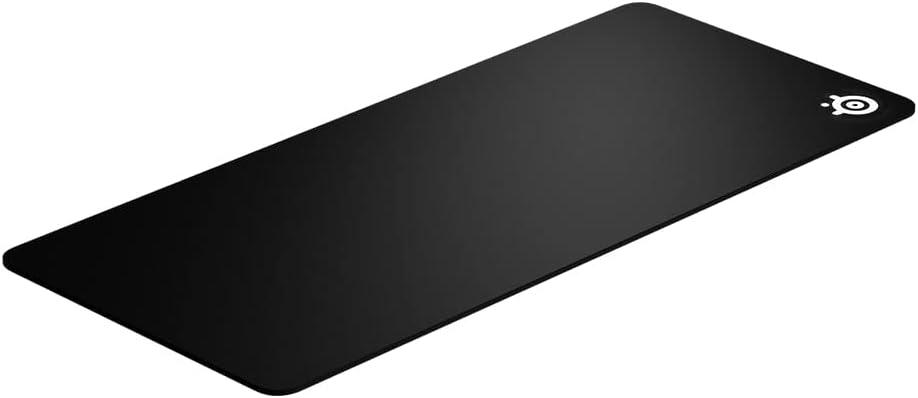 SteelSeries QcK Gaming Mouse Pad - XXL Thick Cloth - Sized to Cover Desks (Black)