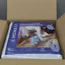 The Honest Company Comfort Dry Disposable Overnight Diapers for Sensitive Skin, Hypoallergenic, Baby Cozy Cloud and Star Signs Design Club Box Size 3 (16-28 lbs) 52 Count