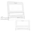 Dream On Me Mesh Security Bed Guard Rail for Toddlers 25 Years, Fits TwinKing Beds, Reinforced Anchor System, 2 Adjustable Heights, White, Not for Cribs/Toddler Beds