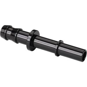Podavelle 3/8 Hose Barb to 3/8 SAE Quick Connect Disconnect Male Fuel Fitting Adapter Aluminum Black