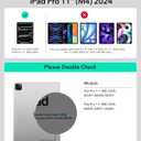 ESR iPad Pro 11 Inch Case with Keyboard (M5/M4, 2025/2024), iPad Pro 11(5th) Keyboard Case with Easy-Set Magnetic Stand, Portrait/Landscape Modes, Removable Protective Case, Rebound 360 Series, Black