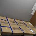 Art3dwallpanels 12 Pack Drop Ceiling Tiles, 2x4 Ft PVC Decorative 3D Wall Panel, Glue Up Ceiling Covering Panels for Basement Kitchen Bathroom, 24x48 Inch, Cover 96 Sq. Ft, White