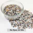 YISZM 2LB Succulent and Cactus Gravel Pebbles, 1/5 Inch Natural Decorative Polished Stones, River Rocks for Vases, Aquariums, Terrarium and Outdoor Gardening, Mixed Color