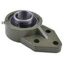 UCFB206-20 1-1/4" 3-Bolt Insert Bearing with 3-Bolt Bracket Flange