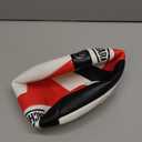 Tachikara Institutional Quality Composite Leather Volleyball, Royal-White (Scarlet/White/Black)