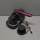 Mattress Vacuum Cleaner, Cordless Bed Vacuum Cleaner with UV Light Sanitizing, Ultrasonic & Heating Tech with 2 PCS HEPA Filters, 2 Speeds Handheld Vacuums for Mattress Sofa, Pet Hair, Carpets (Red)