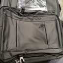 Travel Rolling Backpack,3 in 1 Carry on Backpack Flight Approved,Waterproof Personal Item Bag with Detachable Backpack,Extra Luggage Backpack 50L for Work Teacher College,Black