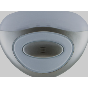 GE Mini LED Night Light, Dusk to Dawn, Silver, 10970