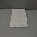 Paper Towel Holder Countertop, Standing Paper Roll Holder with Anti Slip Weighted Base, Stainless Steel Freestanding Paper Towel Holder for Kitchen, Black