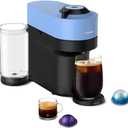 Nespresso Vertuo Pop+ Coffee and Espresso Machine by De'Longhi, Pacific Blue