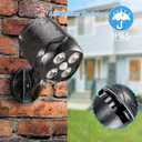 Battery Operated Motion Outdoor Waterproof Lights, 800 Lumen Ultra Bright Battery Powered Night Activation Security Spotlight for Porch, Trash Can, Stairs, Garage (2 Pack)