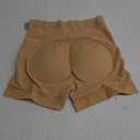 DERCA Butt Enhancer Hip Pads Lace Padded Boyshorts (Large, #0384 Beige-lace)