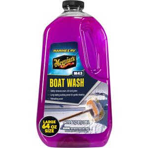 Meguiar's M4364 Marine/RV Boat Wash - 64 Oz Container