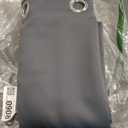 ChrisDowa Room Divider Curtain 120 Inches Long, Wide Blackout Sliding Door Curtain for Bedroom, Room Darkening Privacy Window Drape for Patio Door (1 Panel Set, Grey, 100 x 120 Inch)