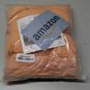 AMWAN Peach Pink Color Queen Orange 100% Knitted Cotton Comforter Cover Solid Color Duvet Cover Hotel Quality Luxury Bedding Set 1 Duvet Cover with 2 Pillowcases (Queen(90"x90"))