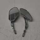Chrome Motorcycle Sportster Mirrors Rear View for Road King Street Electra Glide Road Glide Dyna Softail 1982-2018 2019 2020 2021