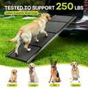 Dog Ramp for Car, 71" L × 20" W Foldable Pet Ramp for Truck