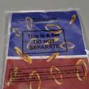 Marspark 72 Pcs Gold Rings Goodie Bags with Handles Cartoon Paper Bags Blue Red Video Game Party Favors for Gamer's Party Decorations Birthday Gifts Snack Supplies