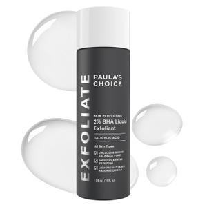 Paula's Choice SKIN PERFECTING 2% BHA Liquid Exfoliant with Salicylic Acid, Facial Polish for Enlarged Pores, Wrinkles & Fine Lines, Suitable for Blackhead-Prone Skin, Fragrance-Free Paula's Choice SKIN PERFECTING 2% BHA Liquid Exfoliant with Salicylic Acid, Facial Polish for Enlarged Pores, Wrinkles & Fine Lines, Suitable for Blackhead-Prone Skin, Fragrance-Free