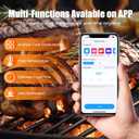 Bluetooth Meat Thermometer Digital for Grilling, Smoking, BBQ, Oven