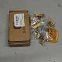 10 Pack Gold Cabinet Knobs Brushed Gold Drawer Knobs T Brass Cabinet Pulls for Kitchen Cupboard & Drawer Hardware