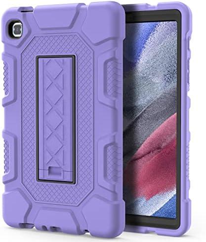 Azzsy Case for 2021 Release 8.7 Inch Samsung Galaxy Tab A7 Lite (T220/T225), Heavy Duty Shockproof Rugged High Impact Protective Case, Light Purple
