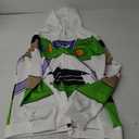 Anime Hoodie Cartoon Cosplay Costume 3D Printed Cowboy Jacket Zip Sweatshirt for Adults Kids, 2XL